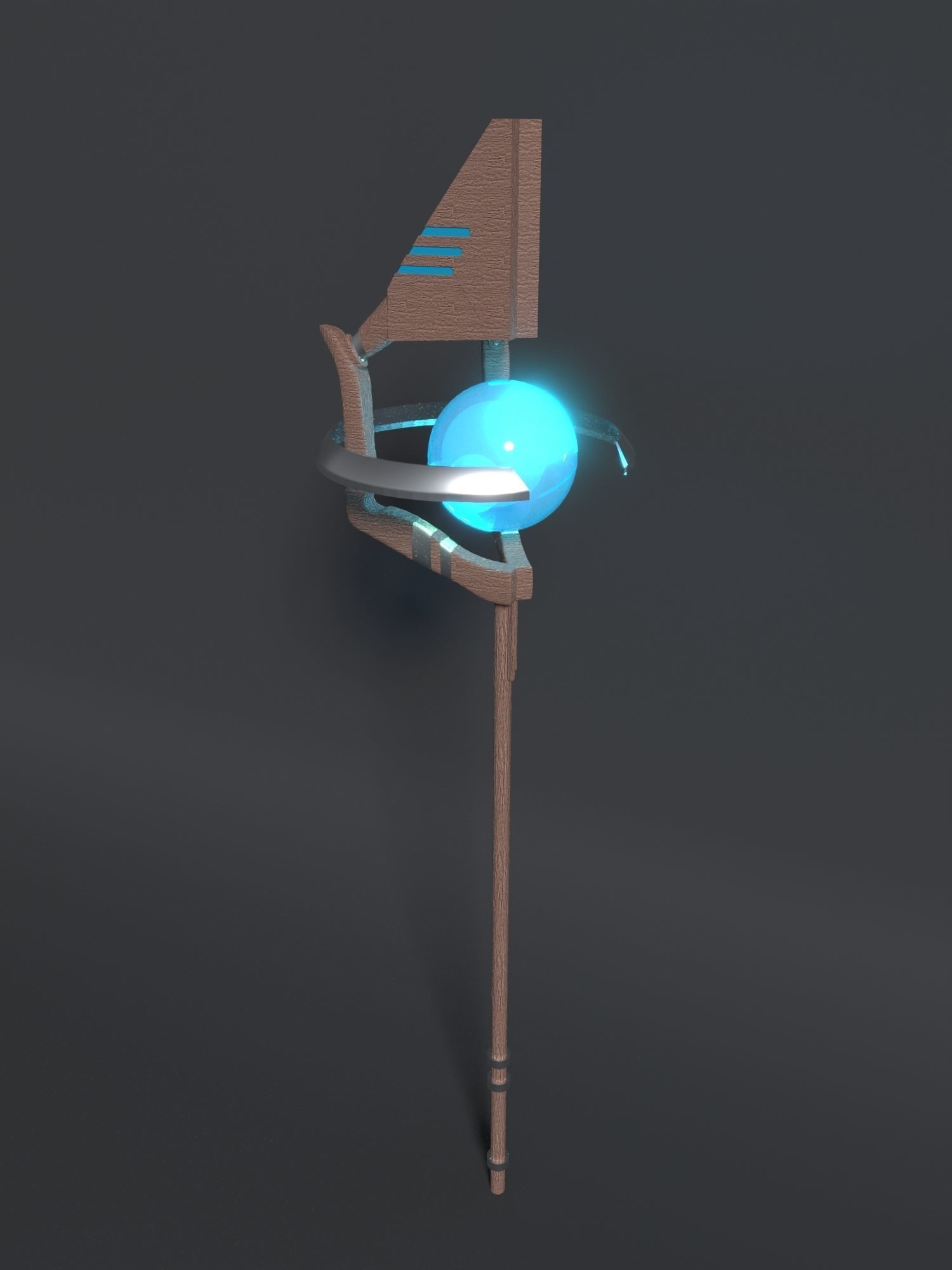 Staff Rudeus Greyrat Mushoku Tensei Isekai Ittara Honki Dasu 3D model