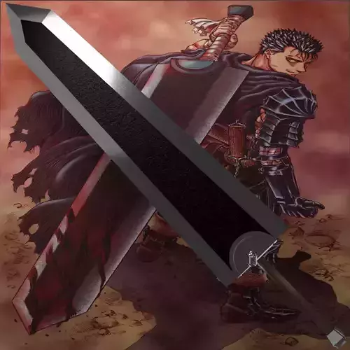 Gutss Dragon Slayer Sword from Berserk