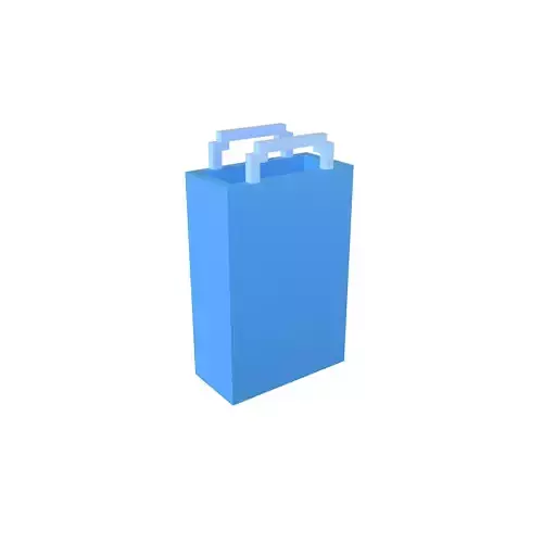 Voxel Plastic Bag v1 002