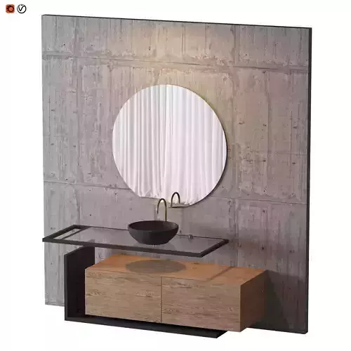 Ciema Nowoczesna Bathroom