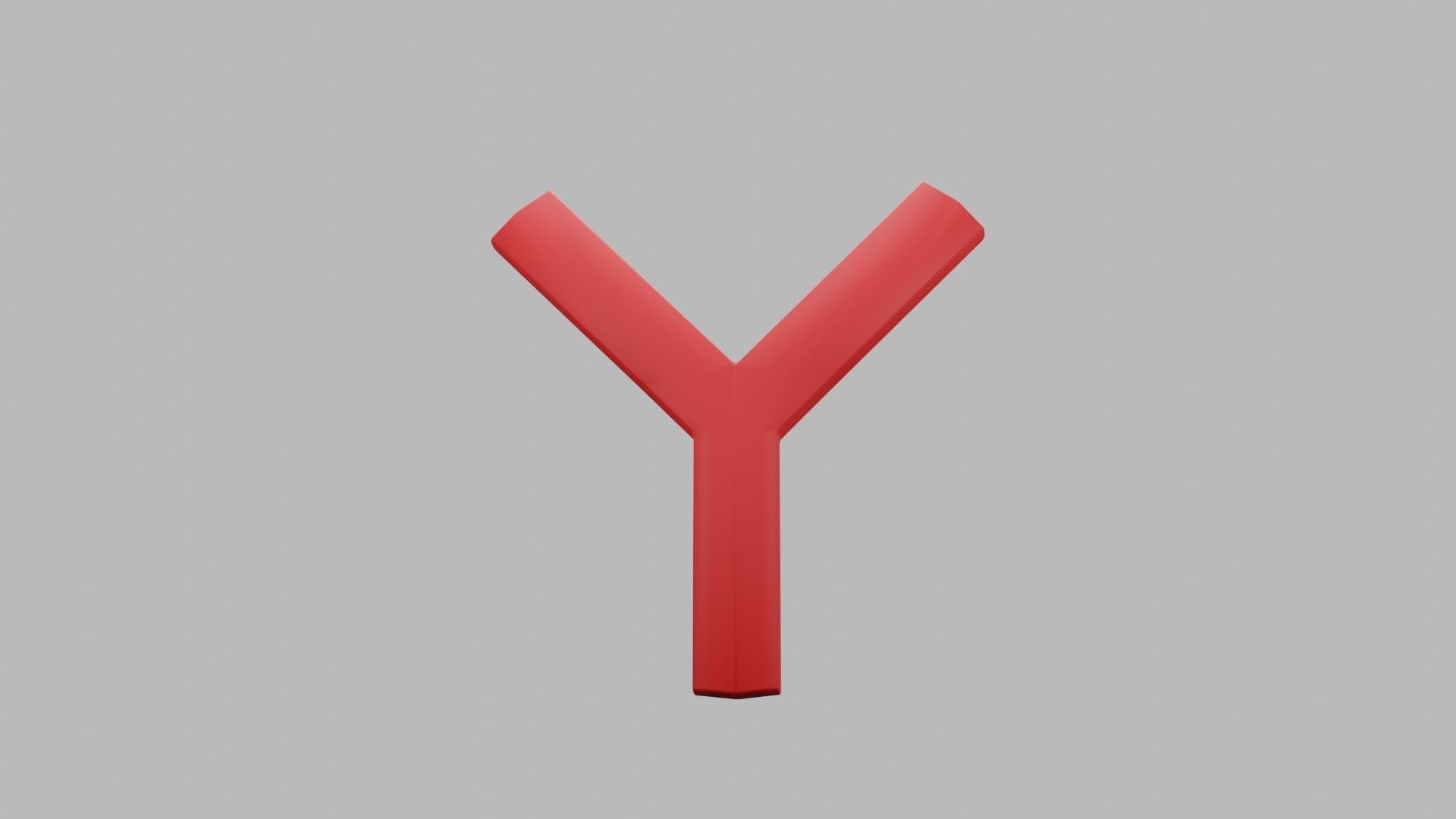 Yandex 3D logo 3D model_11