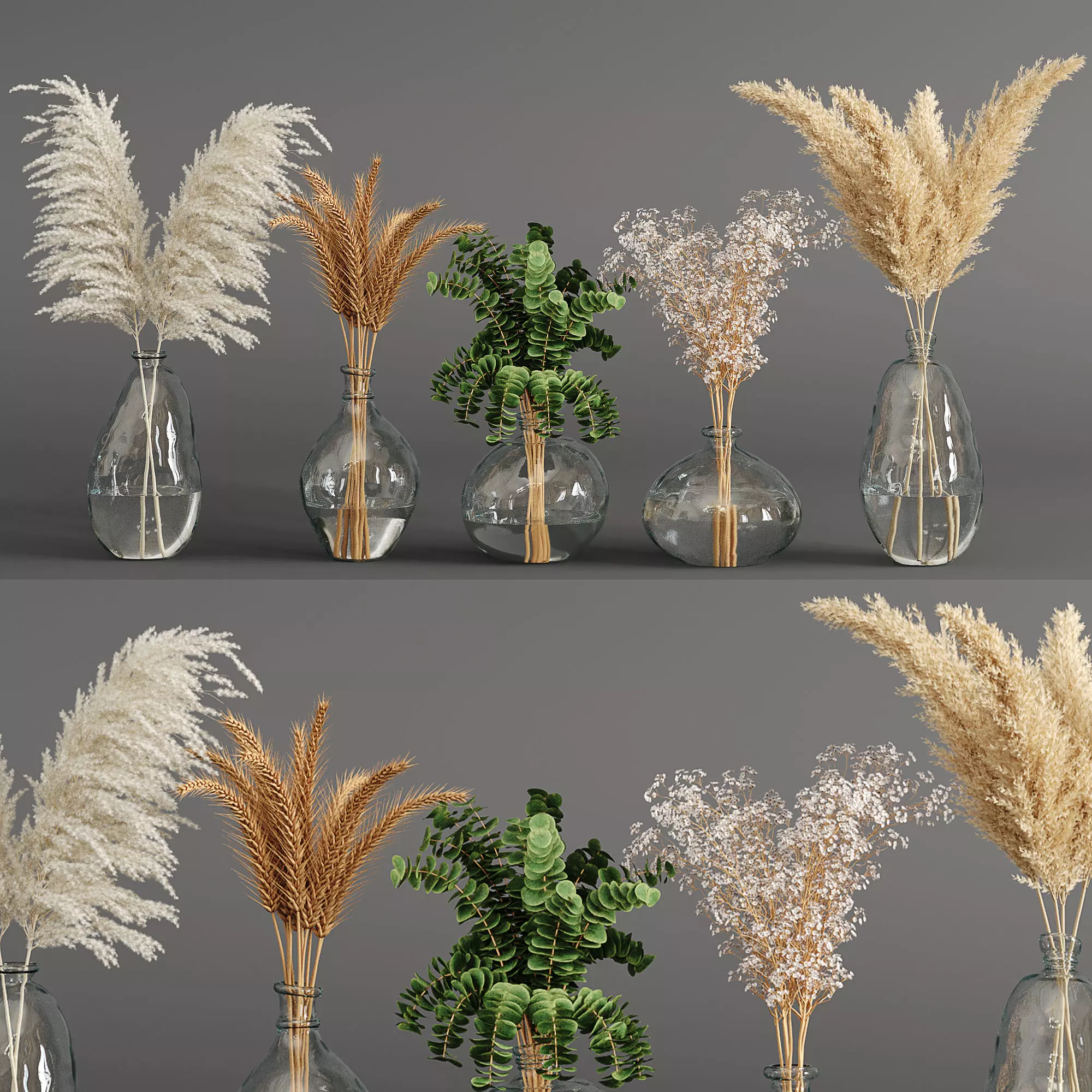 Bouquet 03 3D model_0