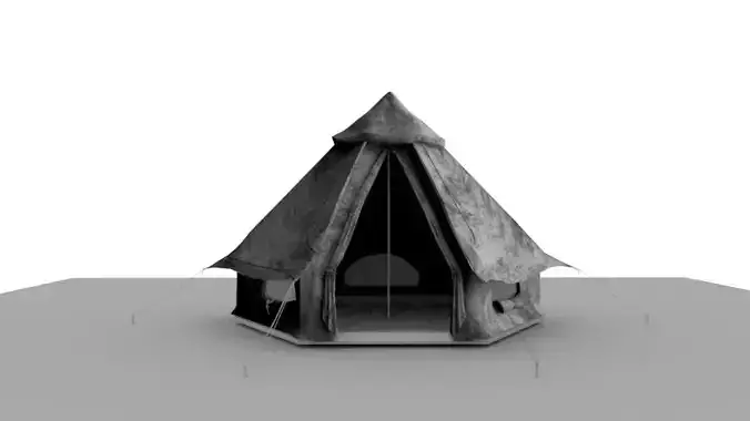 3d tent tepee