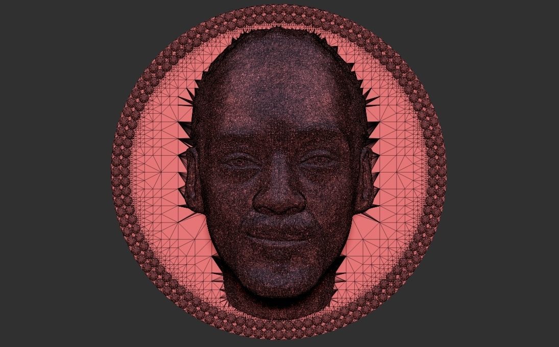 Snoop Dogg medallion pendant 3D printing ready stl obj 3D print model_26