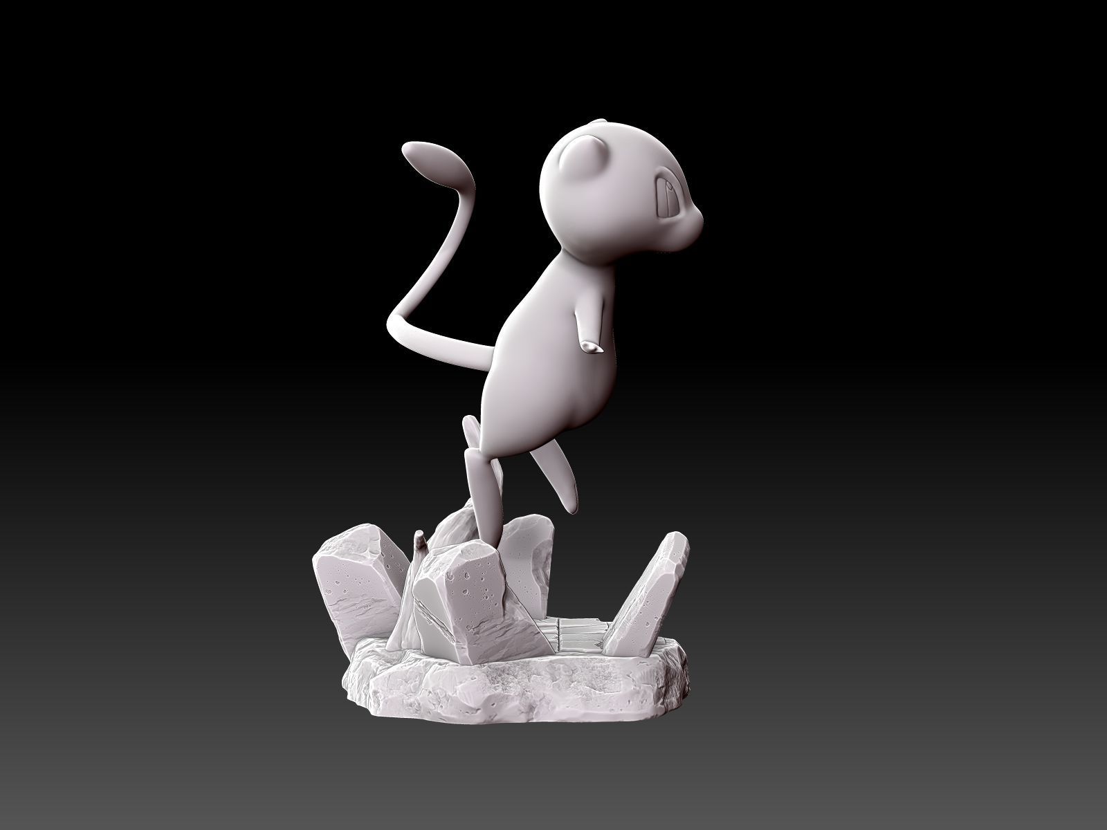 Pokemon Mew 3D Print model 3D print model_14