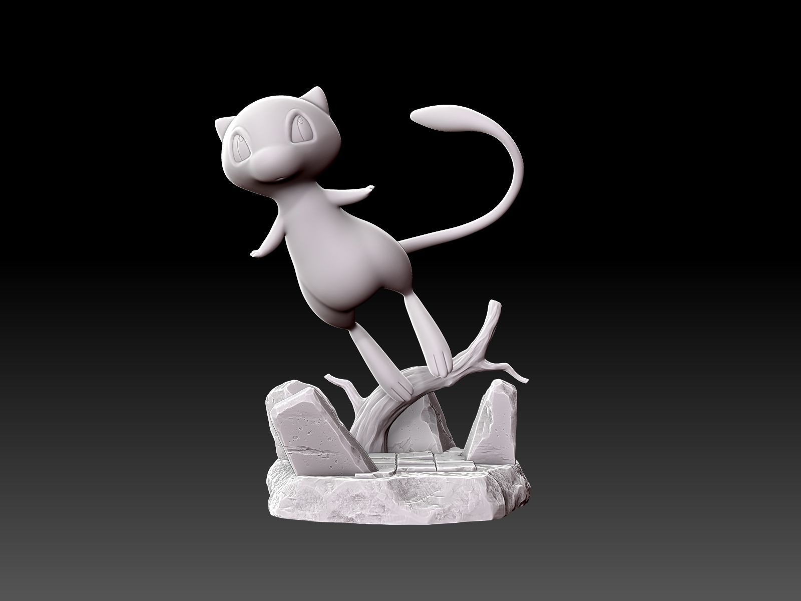 Pokemon Mew 3D Print model 3D print model_1