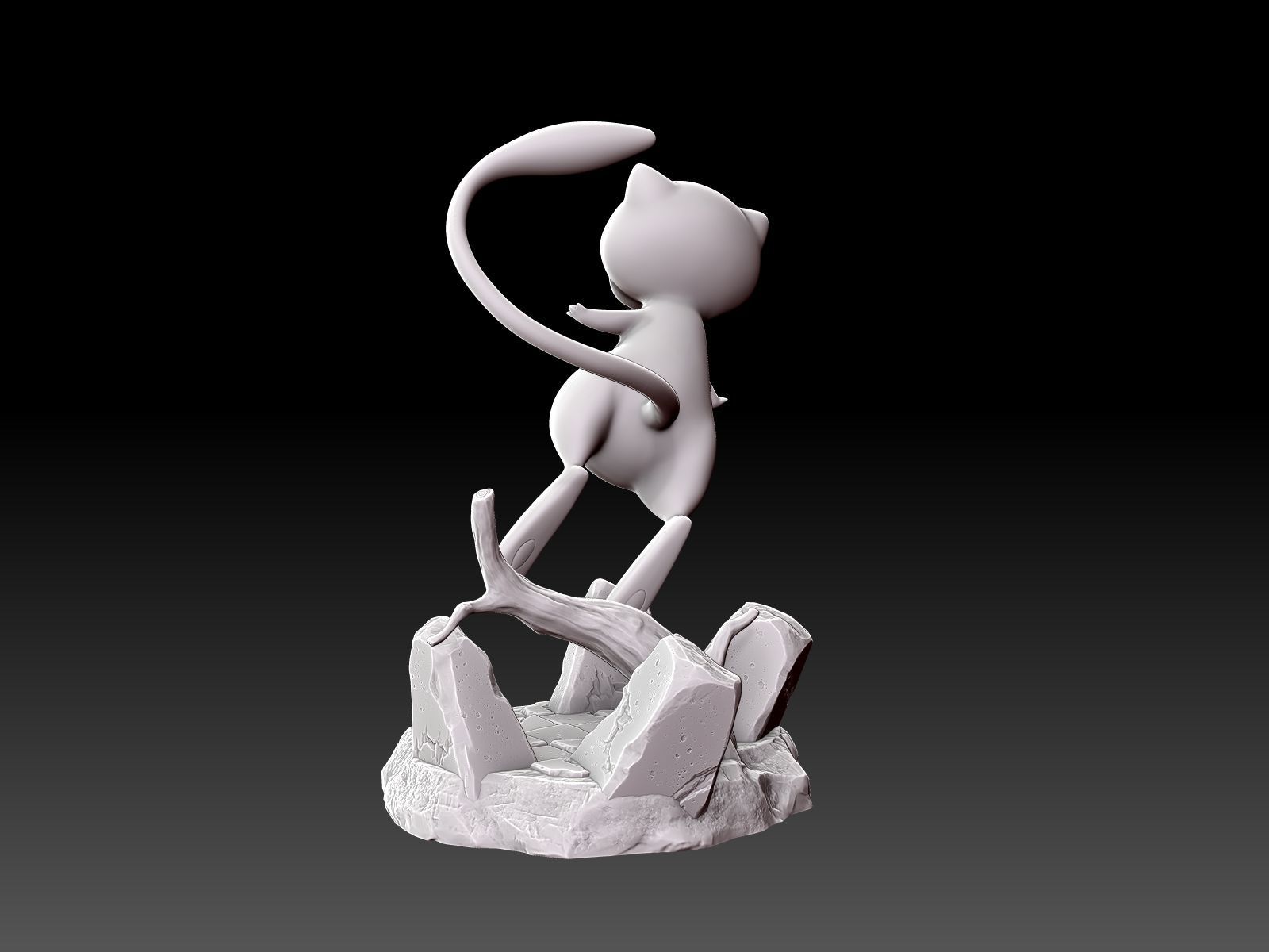 Pokemon Mew 3D Print model 3D print model_16