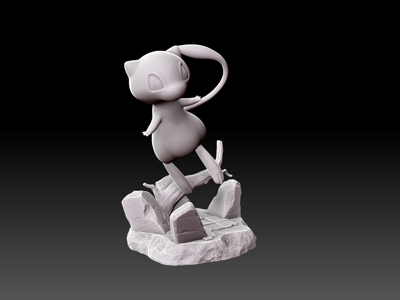 Pokemon Mew 3D Print model 3D print model_12