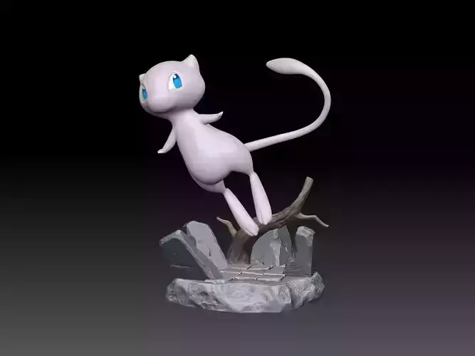 Pokemon Mew 3D Print model 3D print model