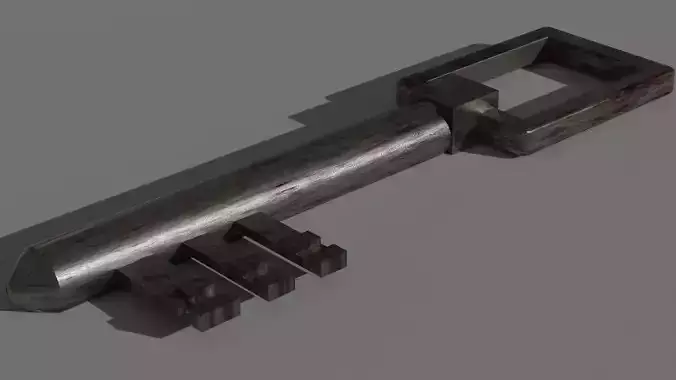 Old Key - Rusty Iron Material 4