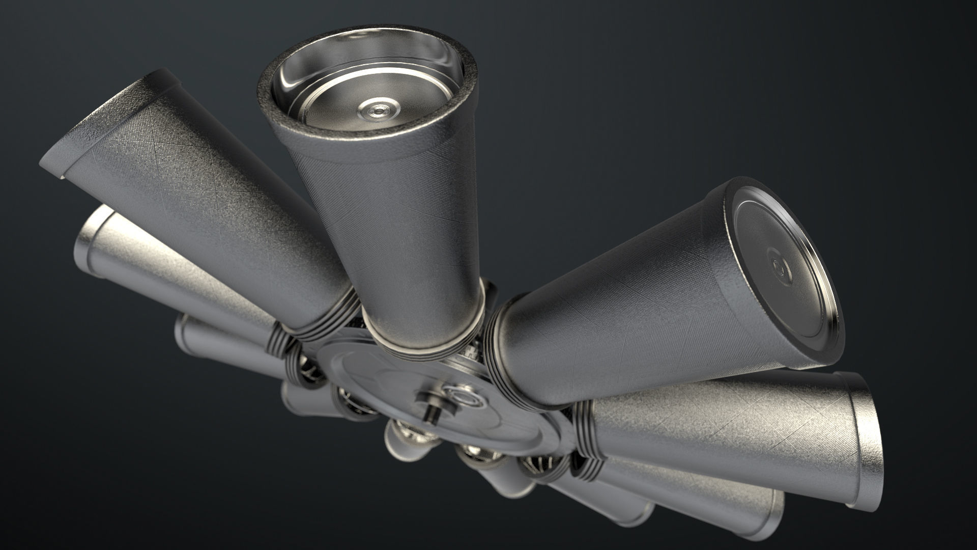 Aircraft Engine 3D model_14