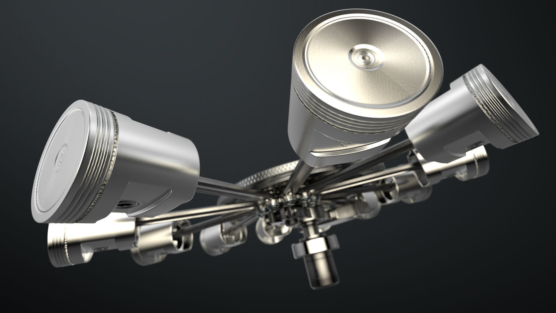 Aircraft Engine 3D model_9