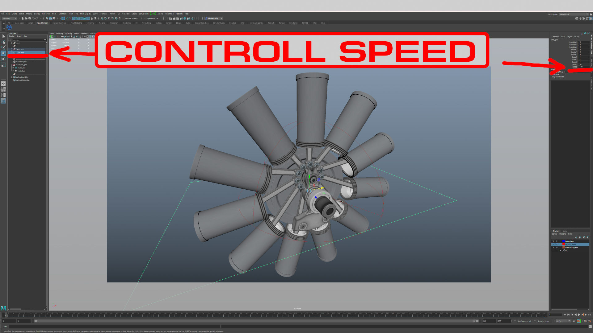 Aircraft Engine 3D model_16