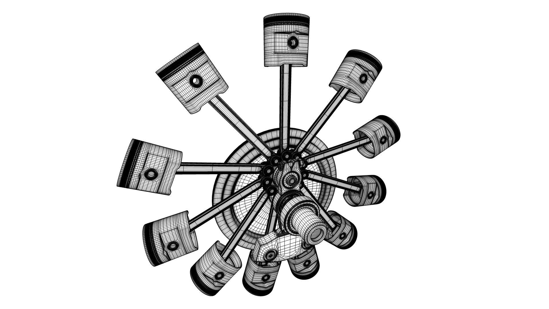 Aircraft Engine 3D model_18