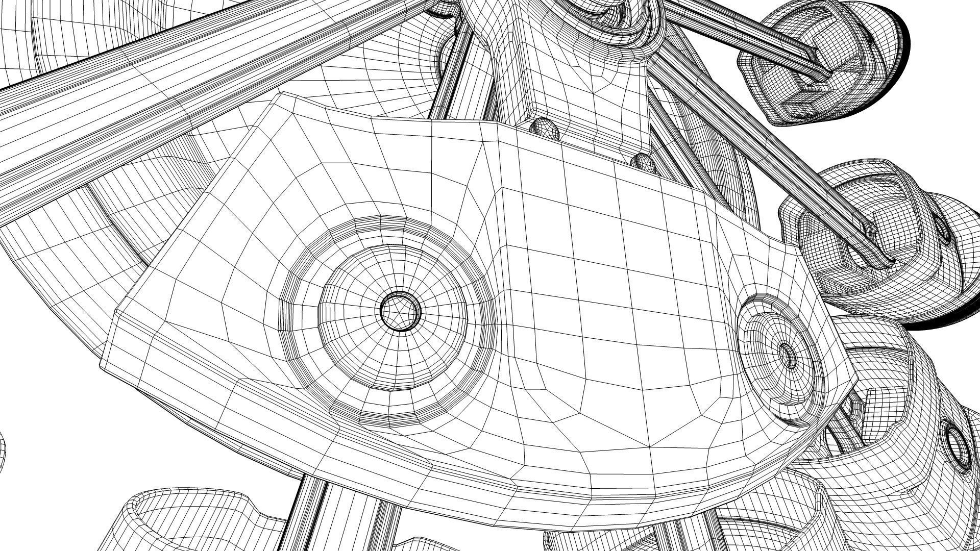 Aircraft Engine 3D model_19