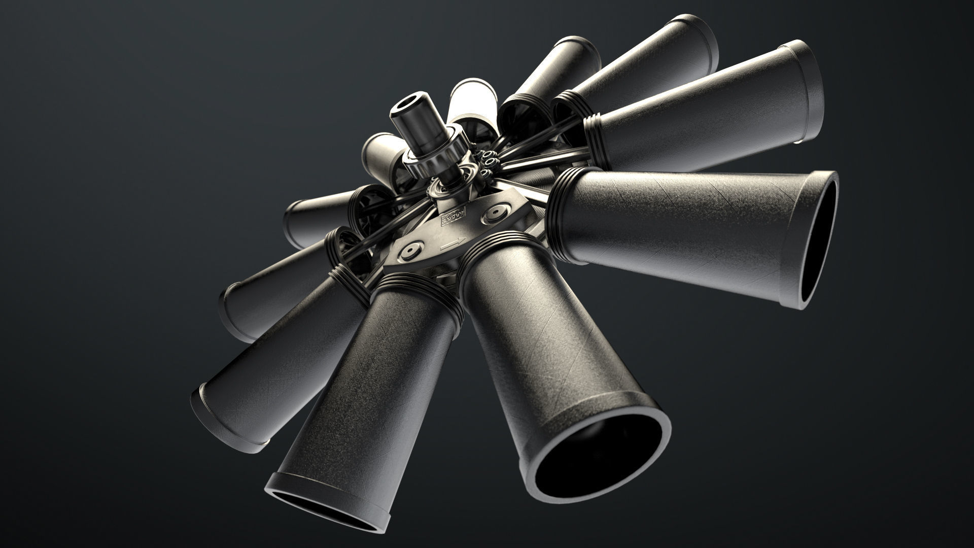 Aircraft Engine 3D model_10