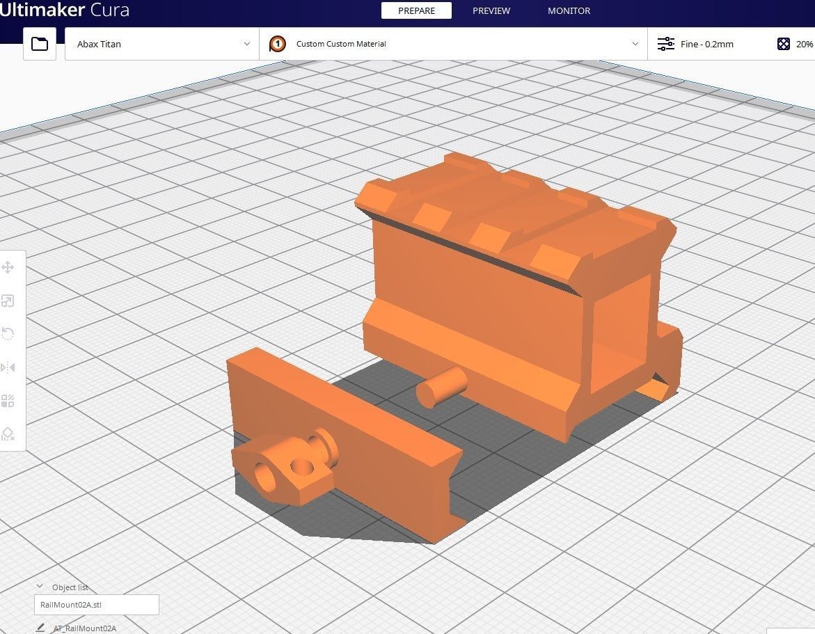 Spaceship M01-V2 Low-poly 3D model_11