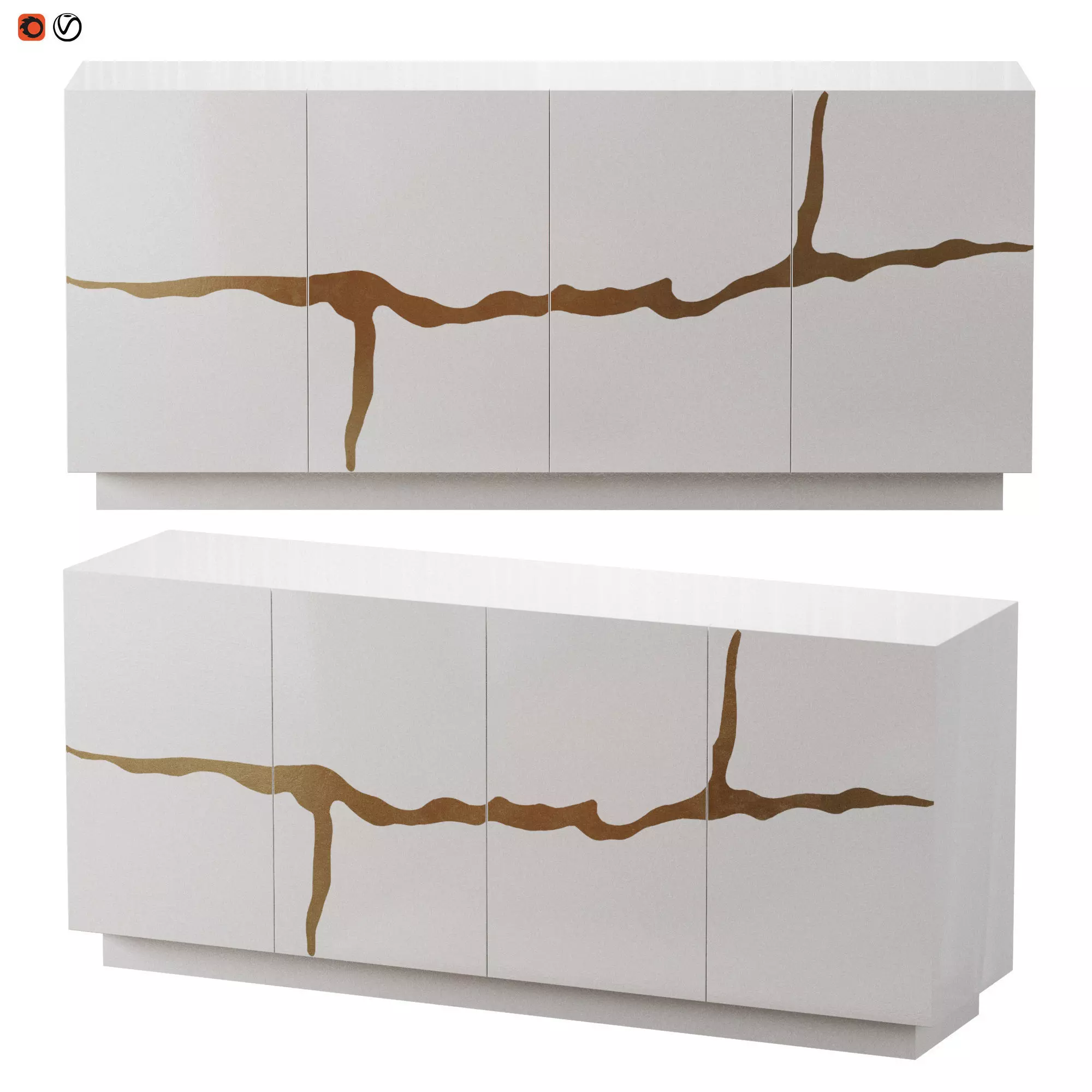 Sideboard Cesis 3D model_0