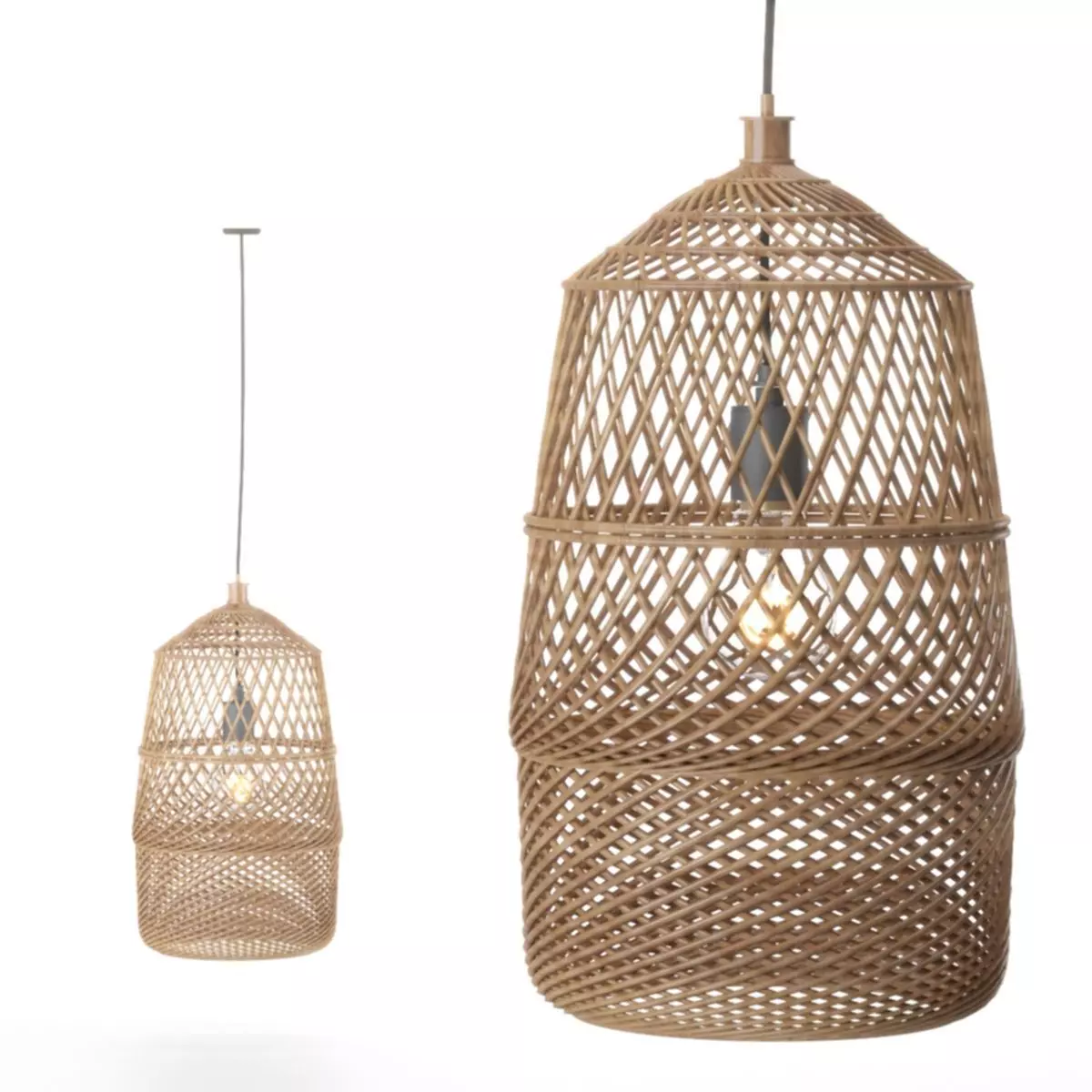 Wood light 04 Low-poly 3D model_0