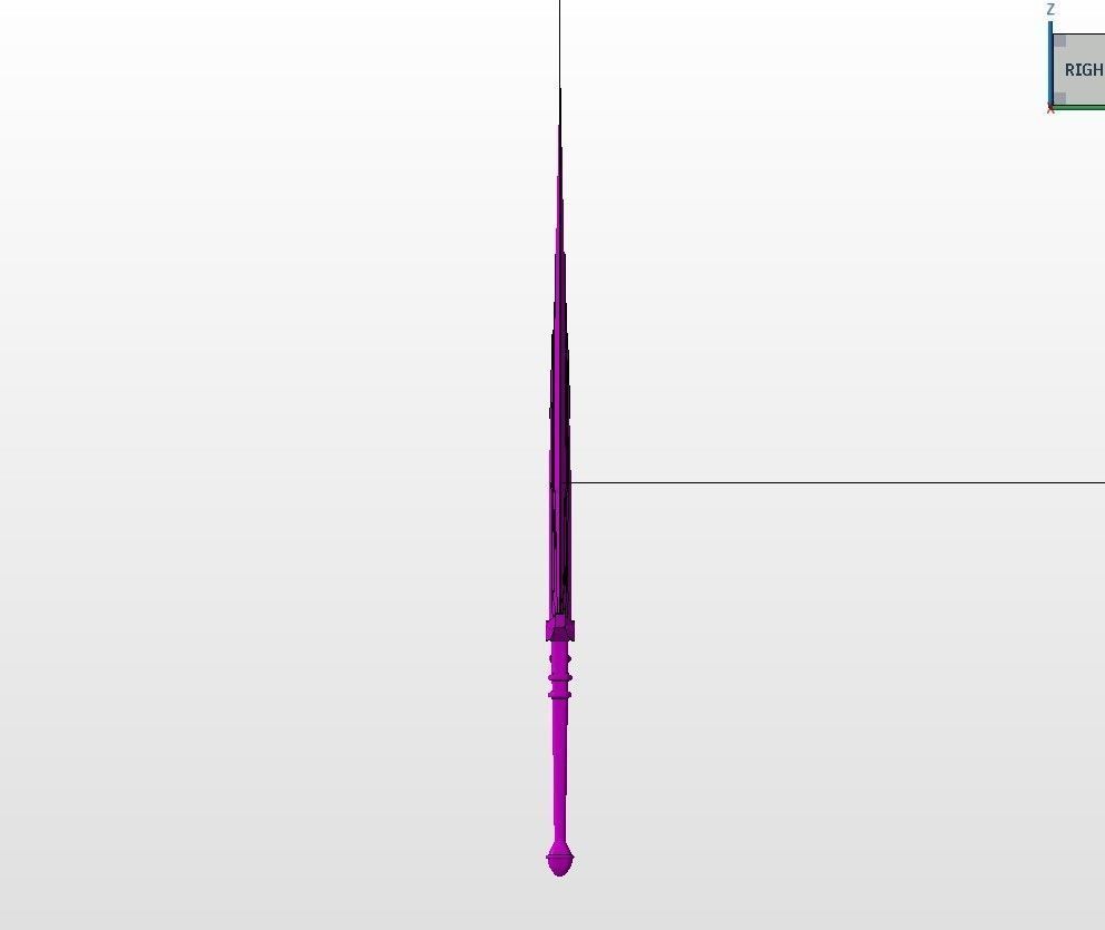 Loki Dagger 3D print model_8