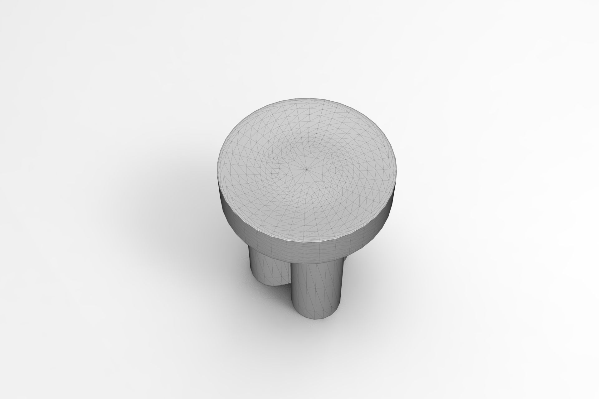 Soda Coffee Table Low-poly 3D model_6