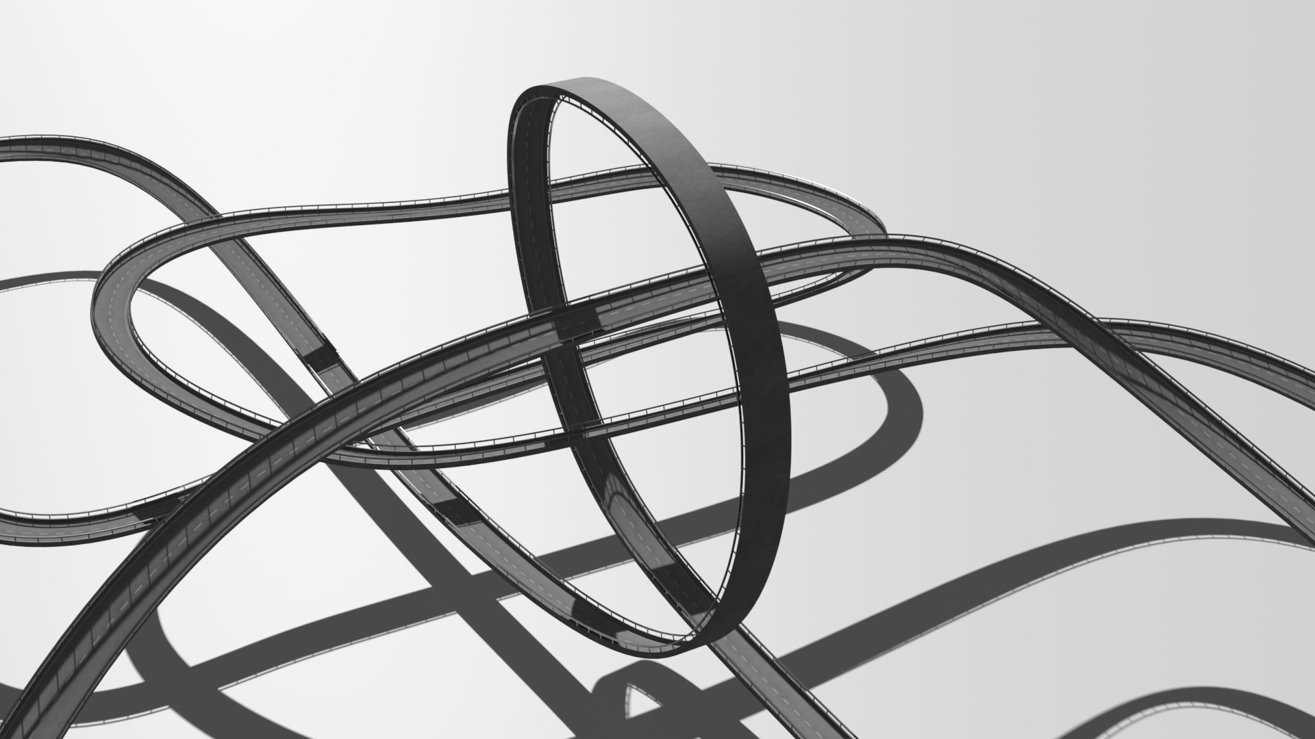 TWO ACROBATIC TRACKS 3D Model Collection_29