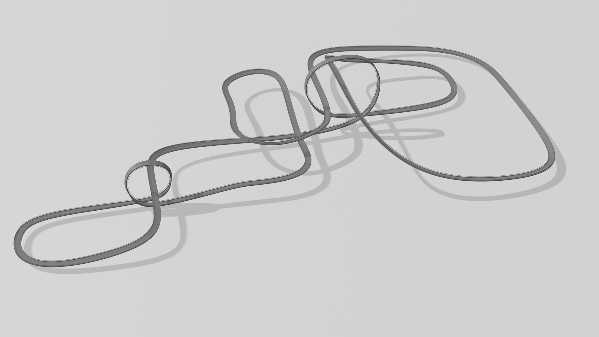 TWO ACROBATIC TRACKS 3D Model Collection_22