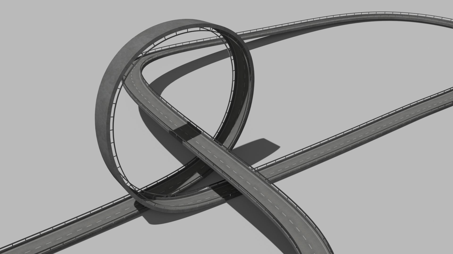 TWO ACROBATIC TRACKS 3D Model Collection_19