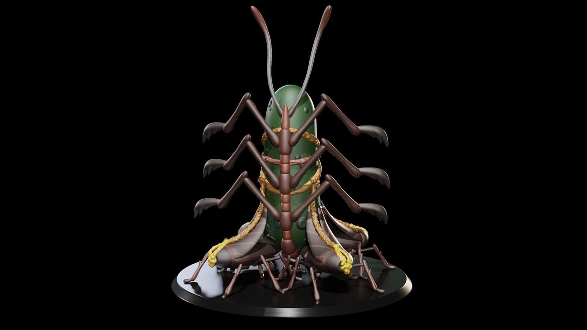 Pickle Rick V2 3D print model_7