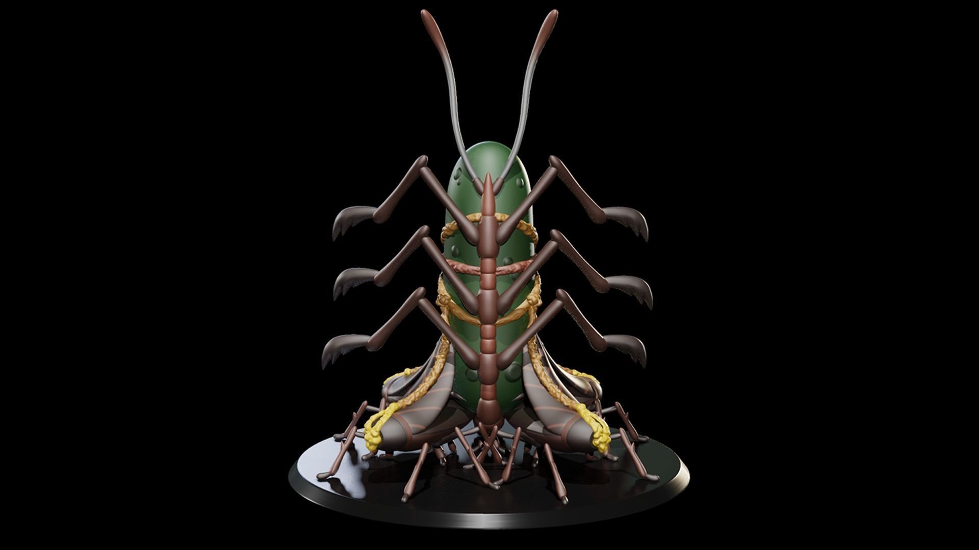 Pickle Rick V2 3D print model_8