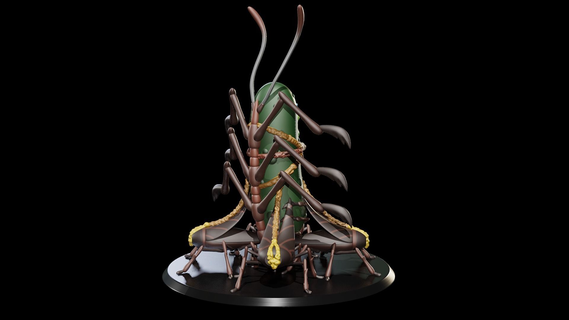 Pickle Rick V2 3D print model_6