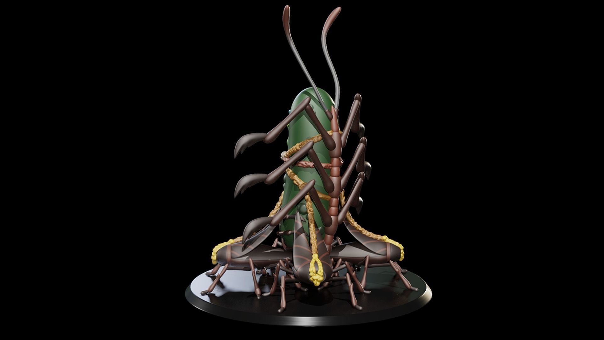 Pickle Rick V2 3D print model_10