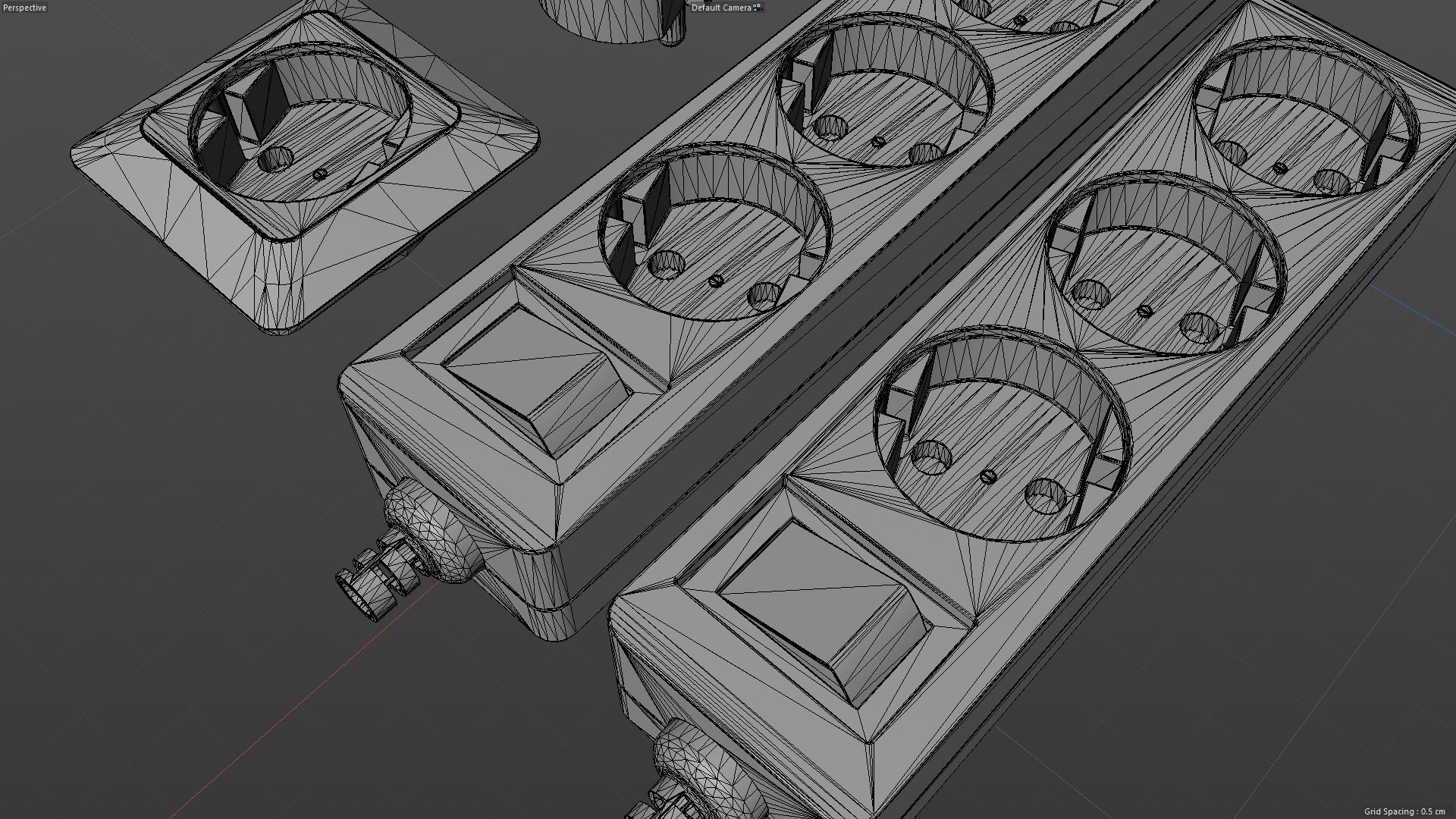 3D model Plugs and Connectors Kit VR / AR / low-poly | CGTrader