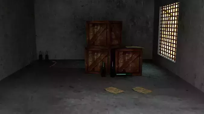 ABANDONED prison escape