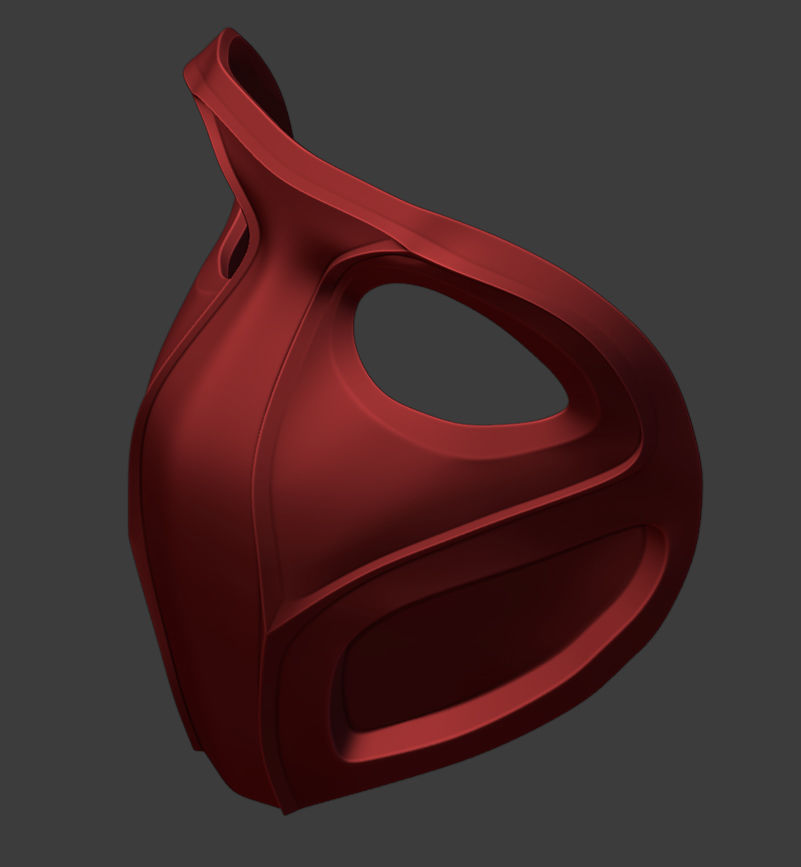 Skarlet Mask - Mortal Kombat 11 3D print model  3D print model_3