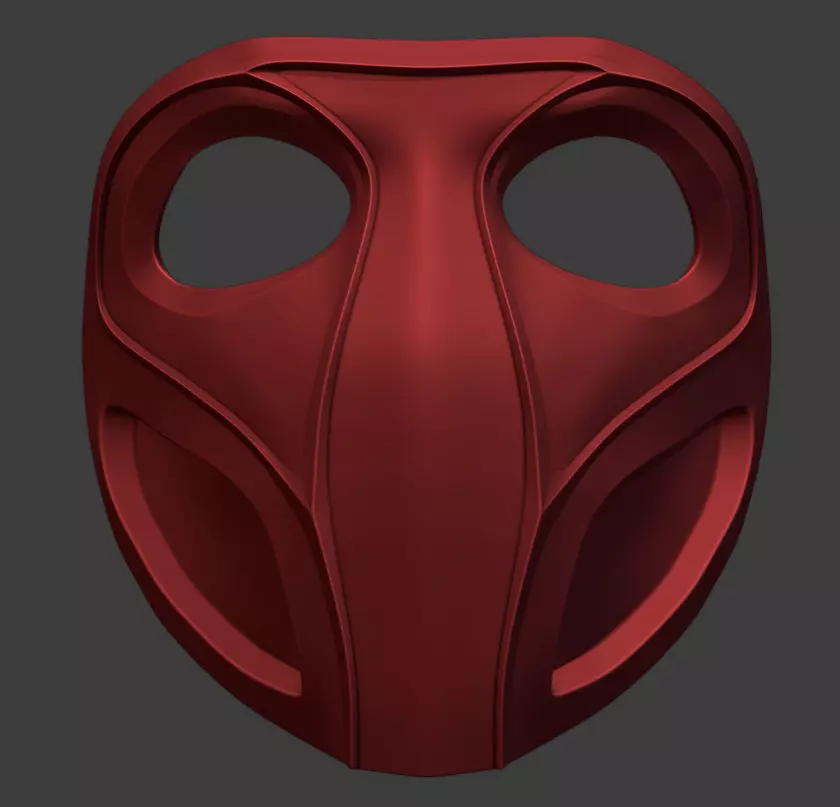 Skarlet Mask - Mortal Kombat 11 3D print model  3D print model_0
