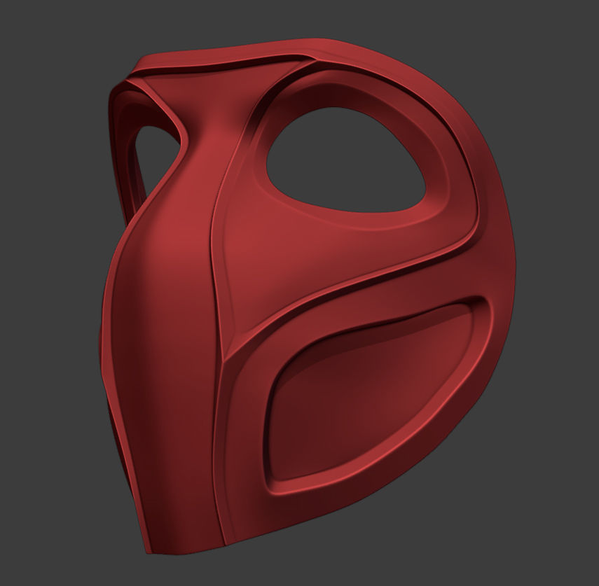 Skarlet Mask - Mortal Kombat 11 3D print model  3D print model_1