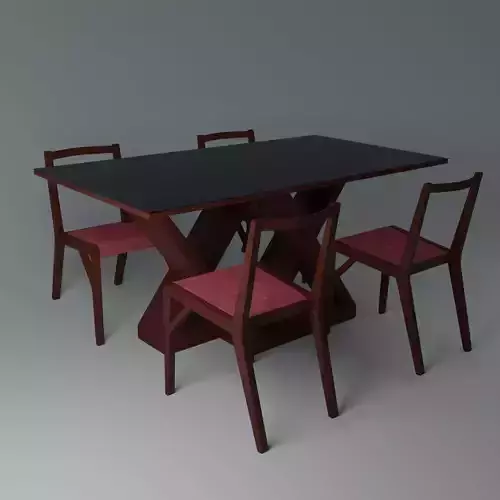Table with chairs