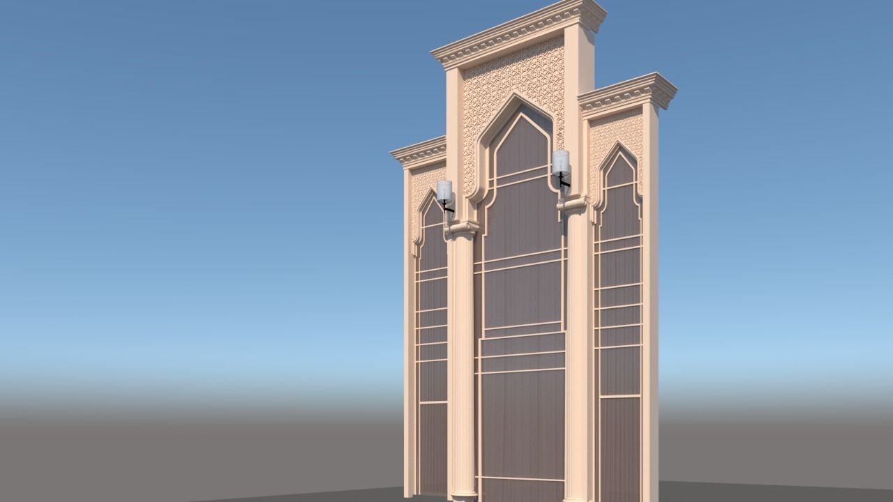 Arch Design 3d 3D model_4