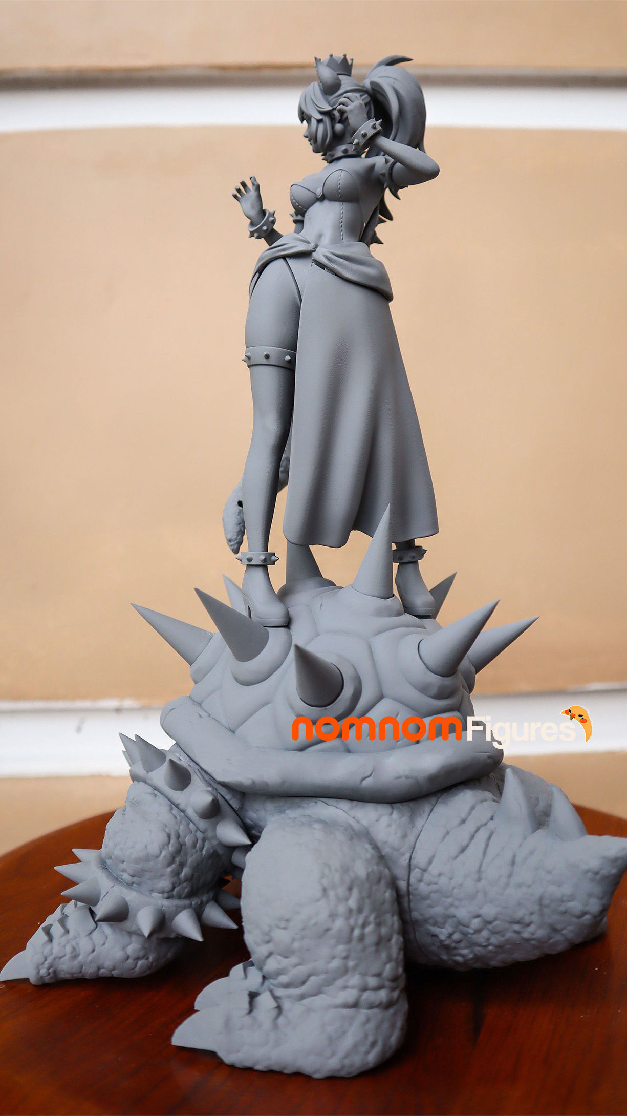 Bowsette Version 1 3D print model_5