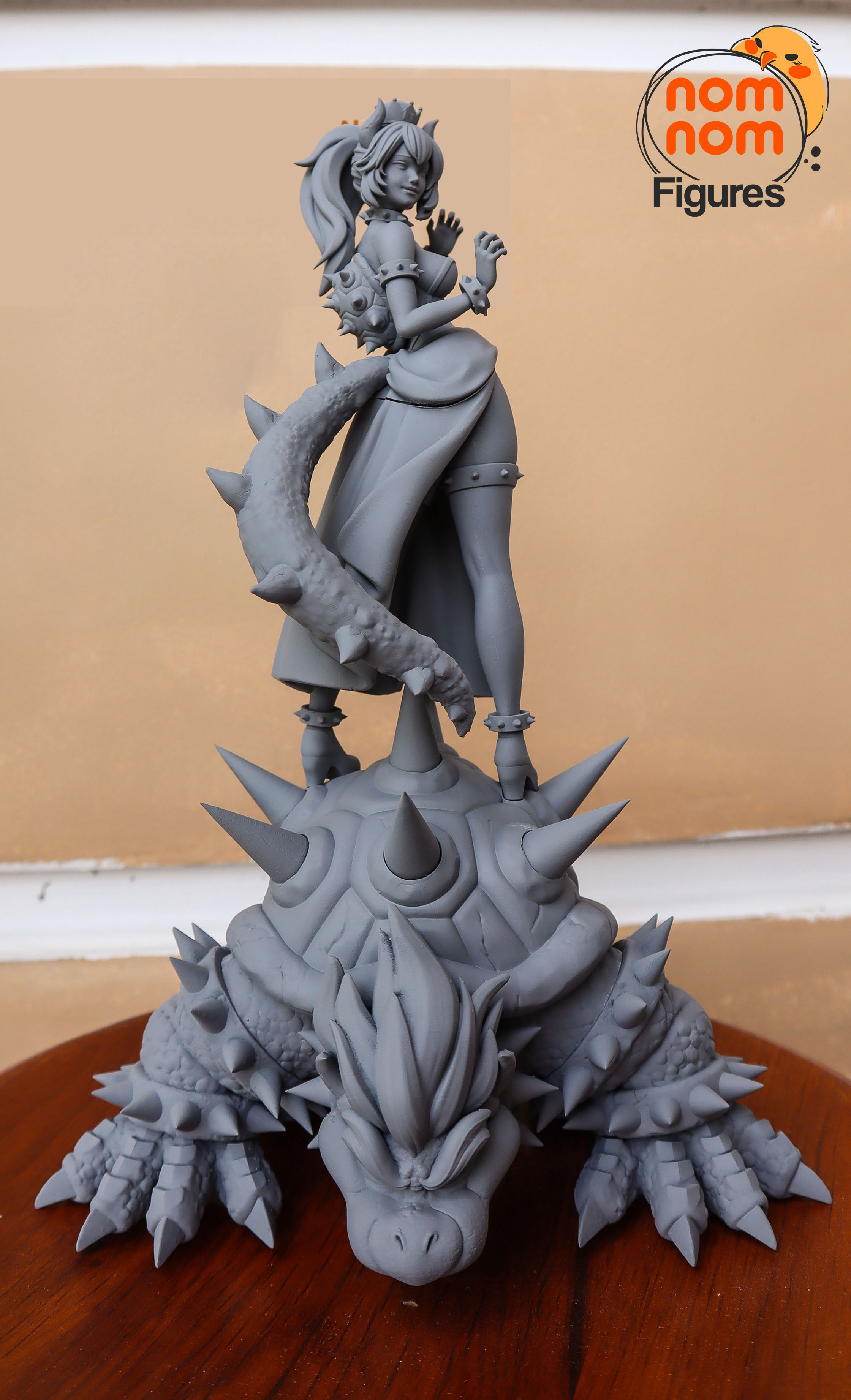 Bowsette Version 1 3D print model_3