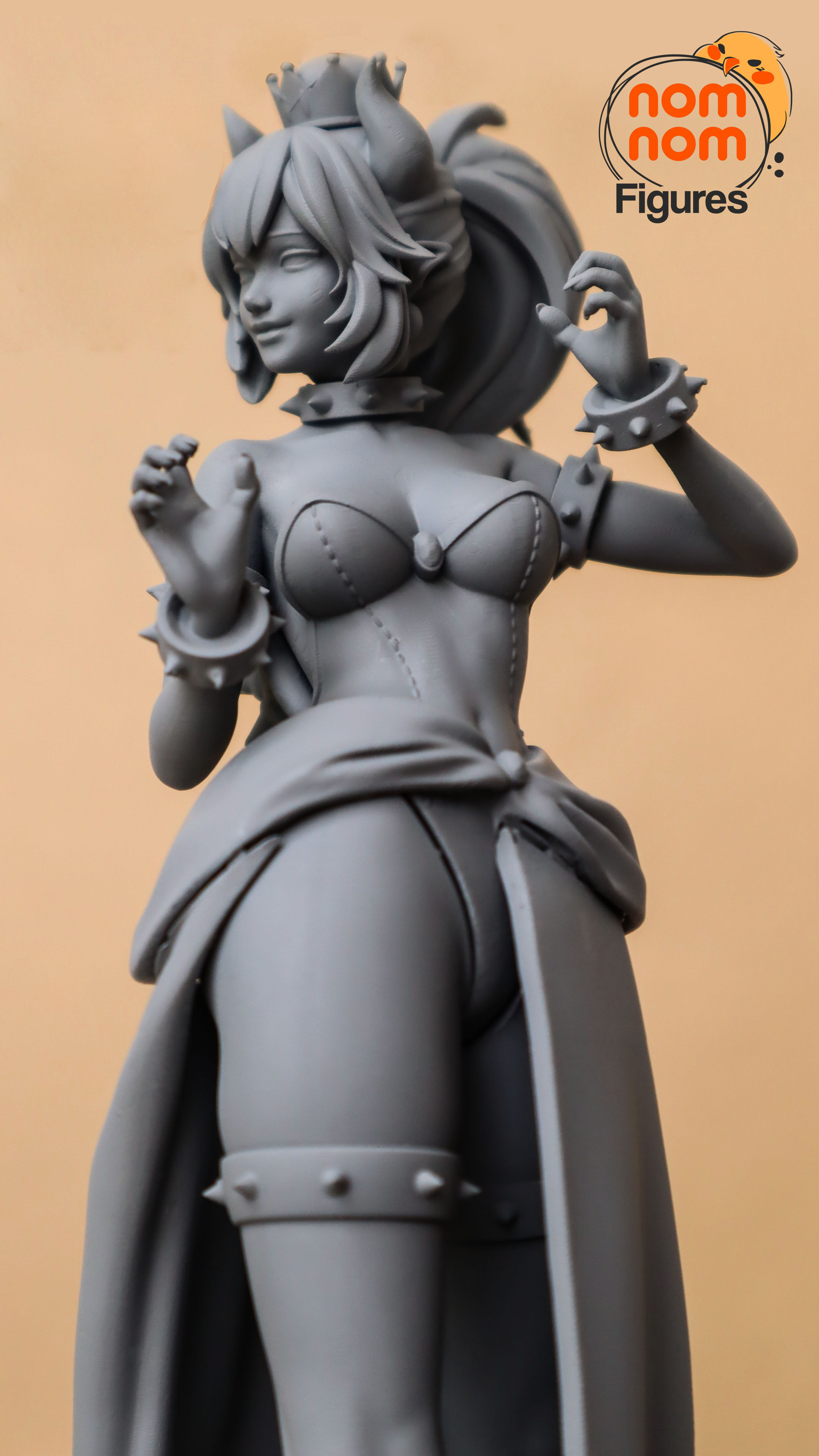 Bowsette Version 1 3D print model_4