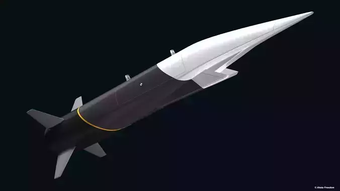 HyFly-2 Hypersonic Cruise Missile Concept 3D model