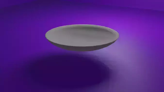 Simple low poly bowl Low-poly 3D model