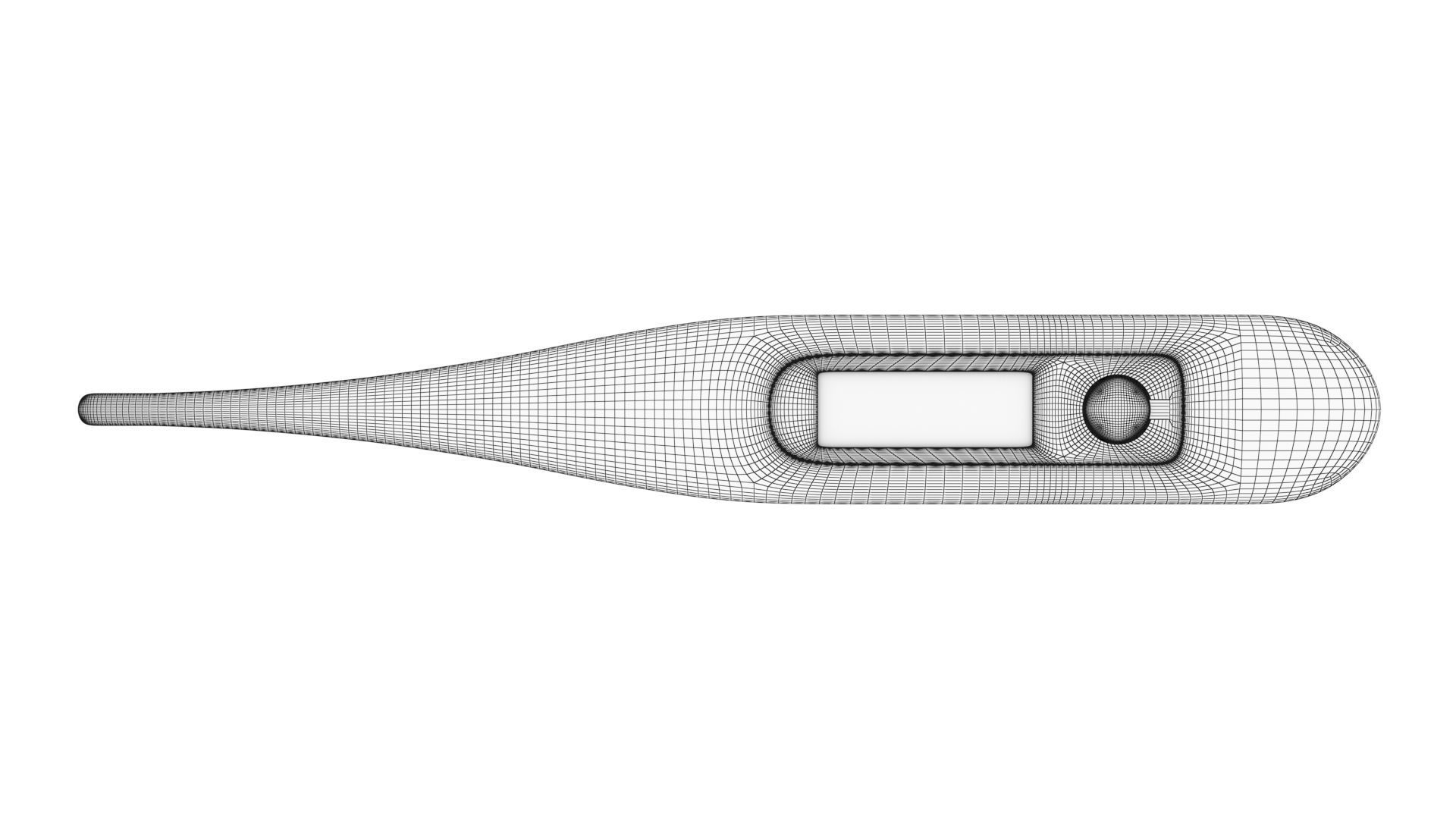 Digital Thermometer 3D model_7