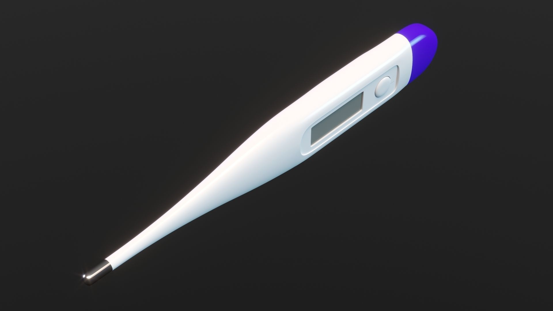 Digital Thermometer 3D model_4