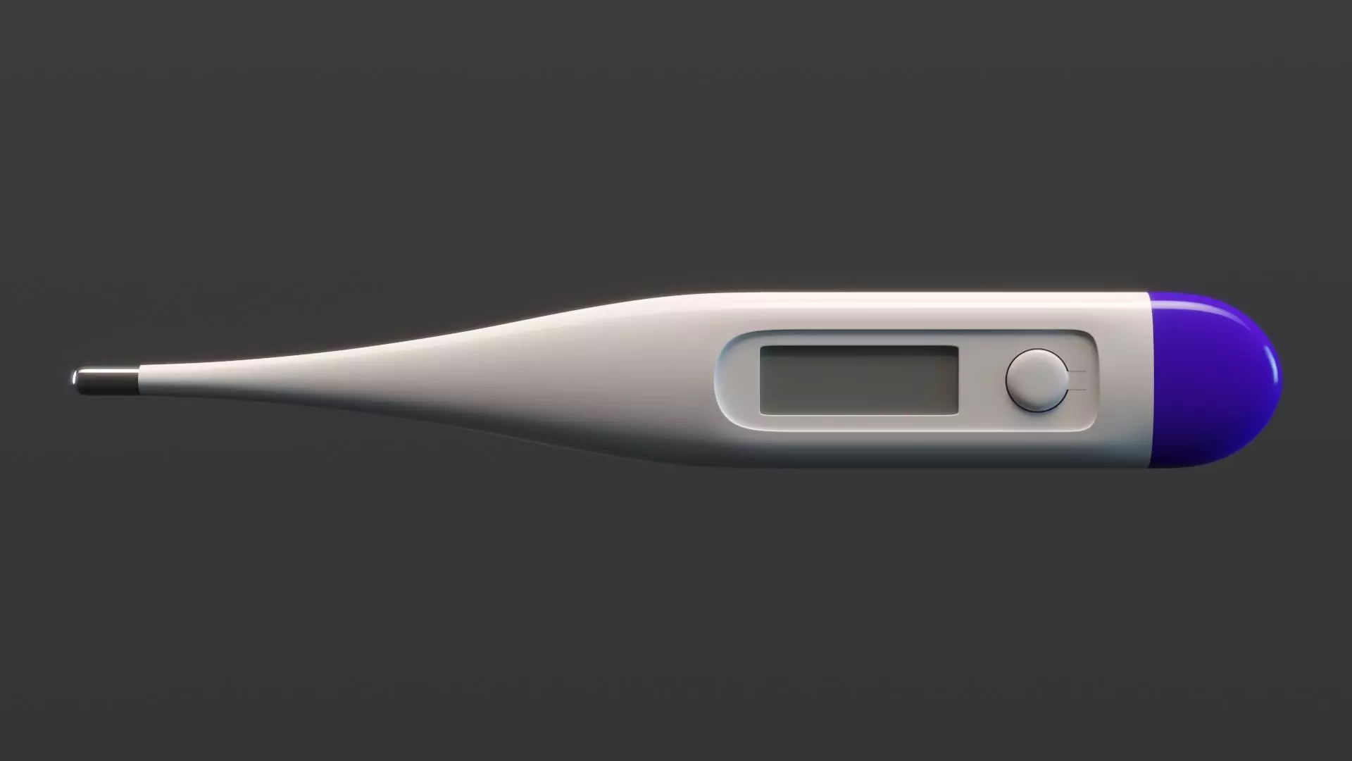 Digital Thermometer 3D model_0