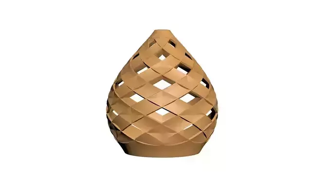 Hanging Lamp 3D print model