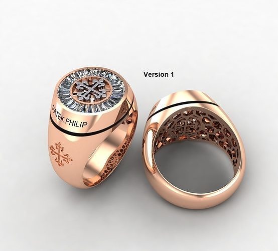 Patek Philip Ring ver 1 3D print model