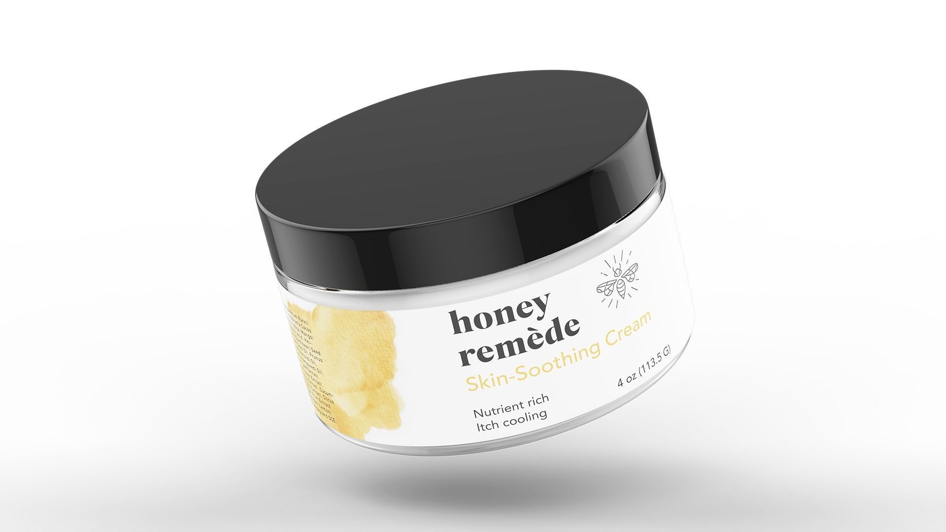 Honey pot Low-poly 3D model_2